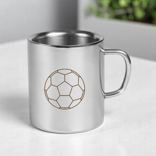 Stainless Steel Kids Mug – Custom Cartoon Character Engraved