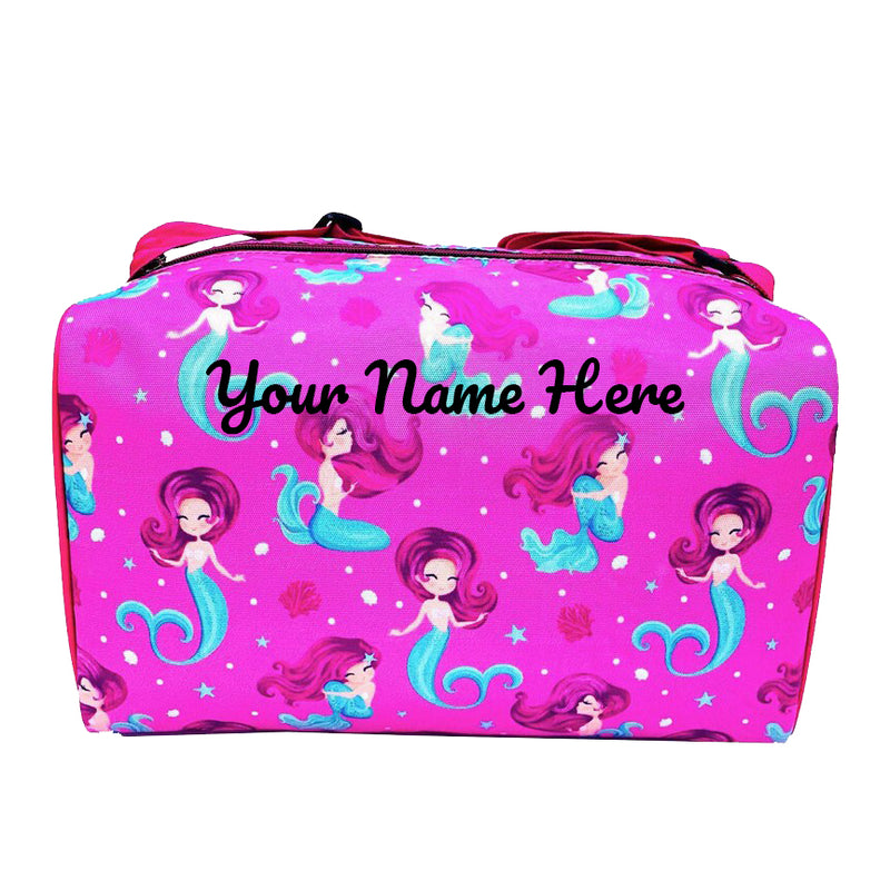 Kid's Travel Duffle Bag with Name Printed - Duffle Bag for Kids