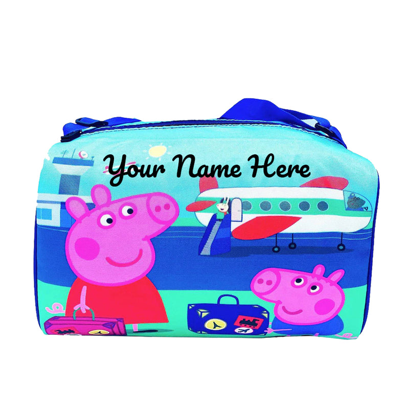 Kid's Travel Duffle Bag with Name Printed - Duffle Bag for Kids