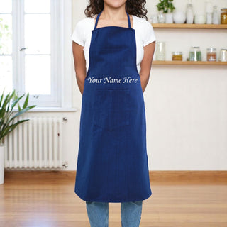 Personalized Unisex Chef Apron With Name/Quote/Wishes/Message Printed.