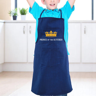 Kitchen Kids Apron For Kids with Quote & Logo Printed