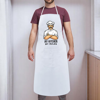 Unisex Cotton Apron with Quote & Unique Design Printed