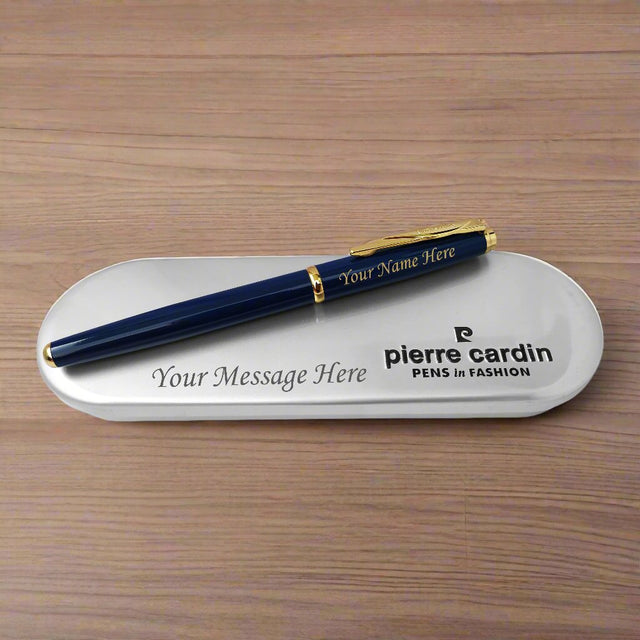 Custom Pen & Box With Name & Message Engraved.