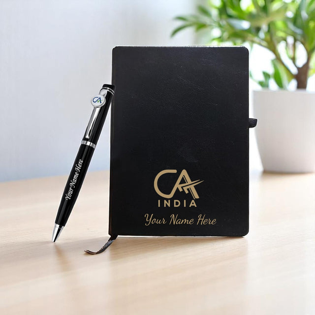 CA Gift Set: Pen & Diary with Name