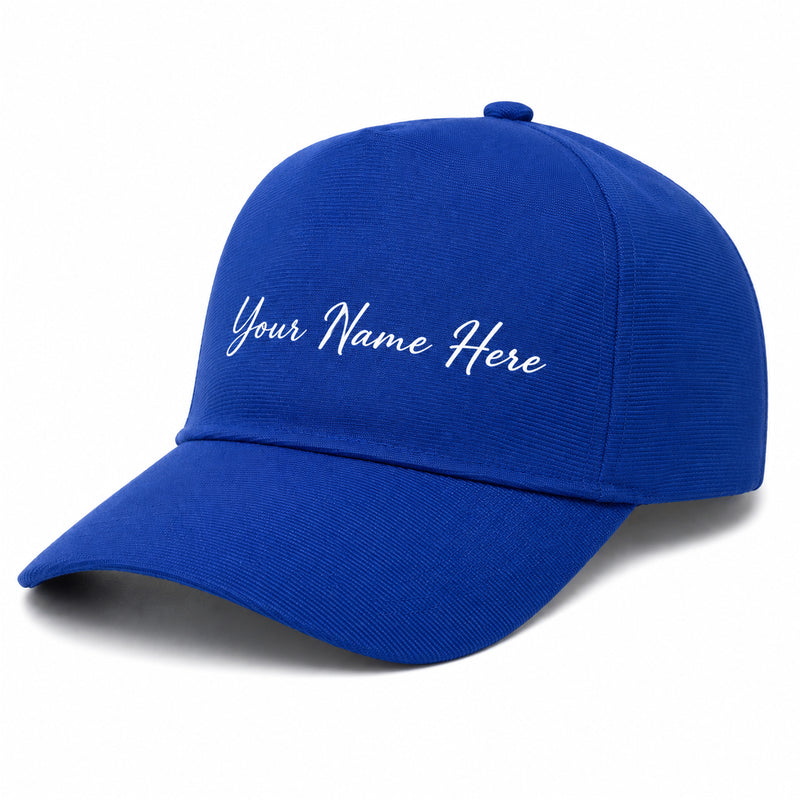 Customized Name Printed Cap for Men & Women.