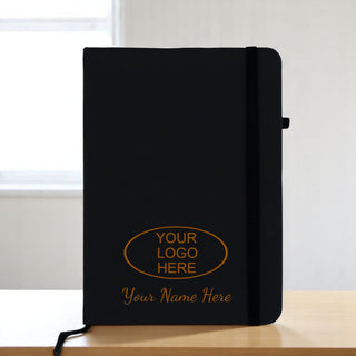 Personalized Leather Diary with Name & Logo