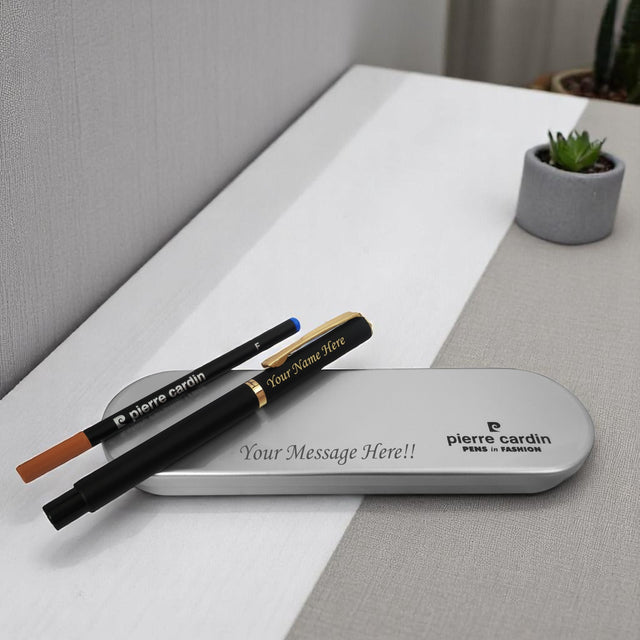 Customized PC-Golden Eye Roller Pen With Name Engraved.