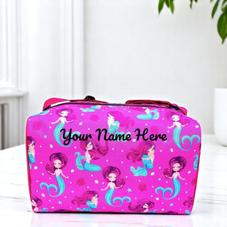 Kid's Travel Duffle Bag with Name Printed - Duffle Bag for Kids