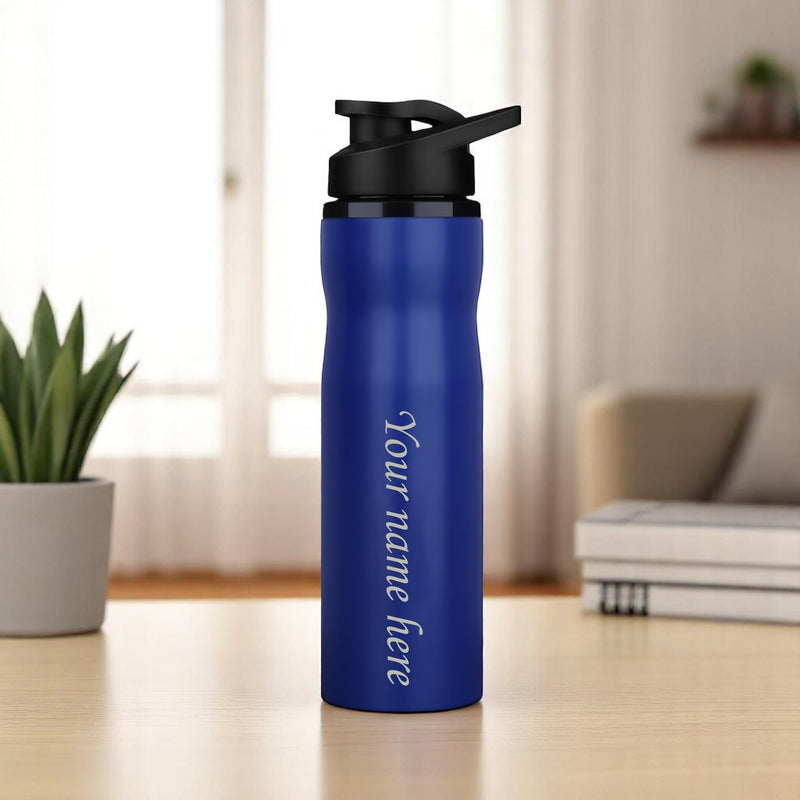 Personalized Sipper Water Bottle With Name Engraved.