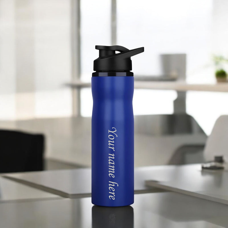 Personalized Sipper Water Bottle With Name Engraved.