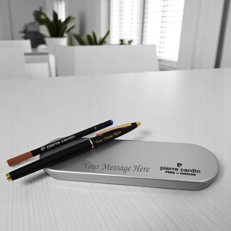 Personalized Pen & Box With Name Engraved.