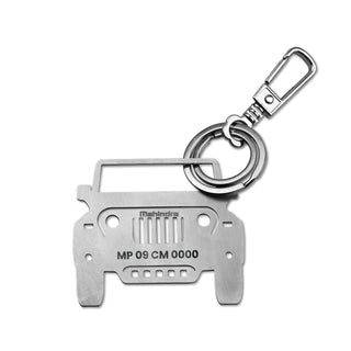 Personalized Stainless Steel Bike & Car Keychain with Name Engraved - Unique Gift for Birthdays for Car/Bike Lovers.