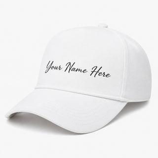 Customized Name Printed Cap for Men & Women.