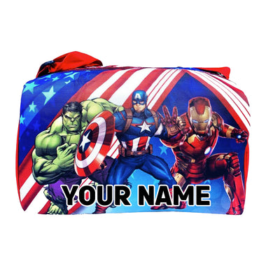 Kid's Travel Duffle Bag with Name Printed - Duffle Bag for Kids