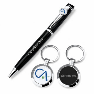 Custom CA Pen & Keychain Gift Set