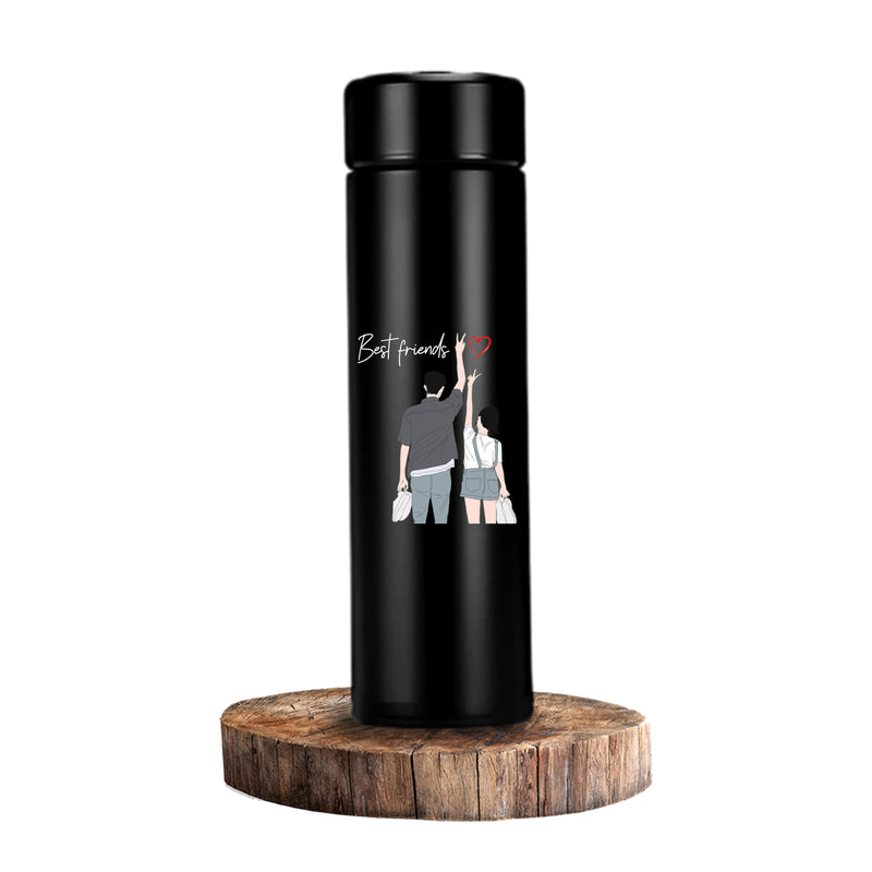 Black Temperature Bottle – Best Friend Design Printed.