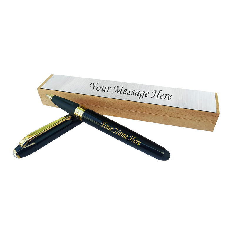 Magnetic Ball Pen With Your Name & Message Engraved On Box