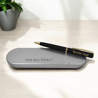 Personalized Pen & Box With Custom Name & Message Engraved.