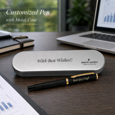 Customized Branded Roller Pen With Name Engraved.