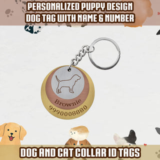 Custom Trinity Pet ID Tag.