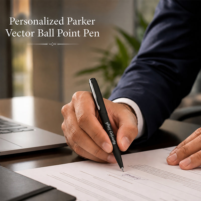 Customized Parker Ball Point Pen - Name Engraved