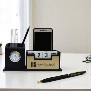 CS Combo: Name-Engraved Pen & Pen Stand.