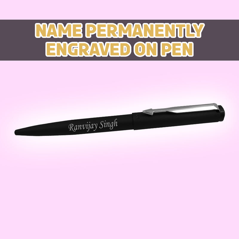 Custom Parker Ball Point Pen - Name Engraved