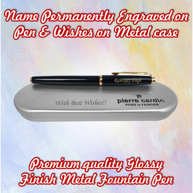 Custom Pen & Box With Name & Message Engraved