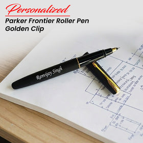 Customized Parker Roller Pen with Name Engraved.