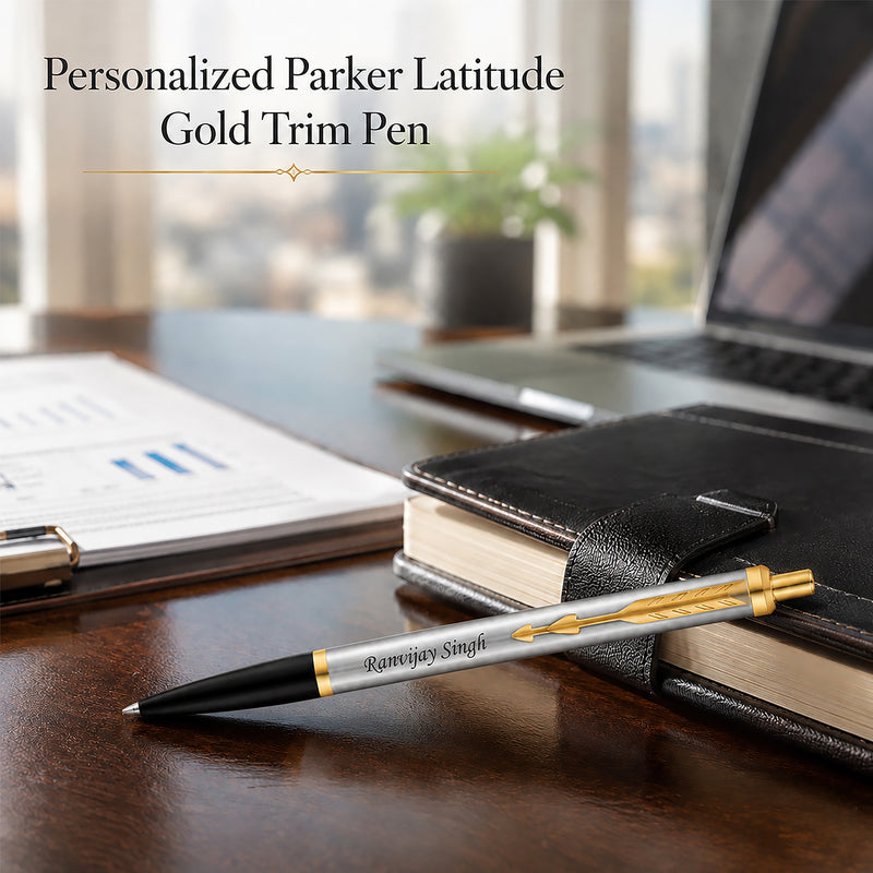 Customized Parker Pen With Custom Name Engraved.