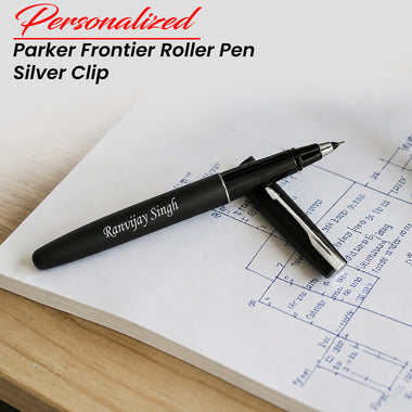 Customized Parker Roller Pen with Name Engraved.