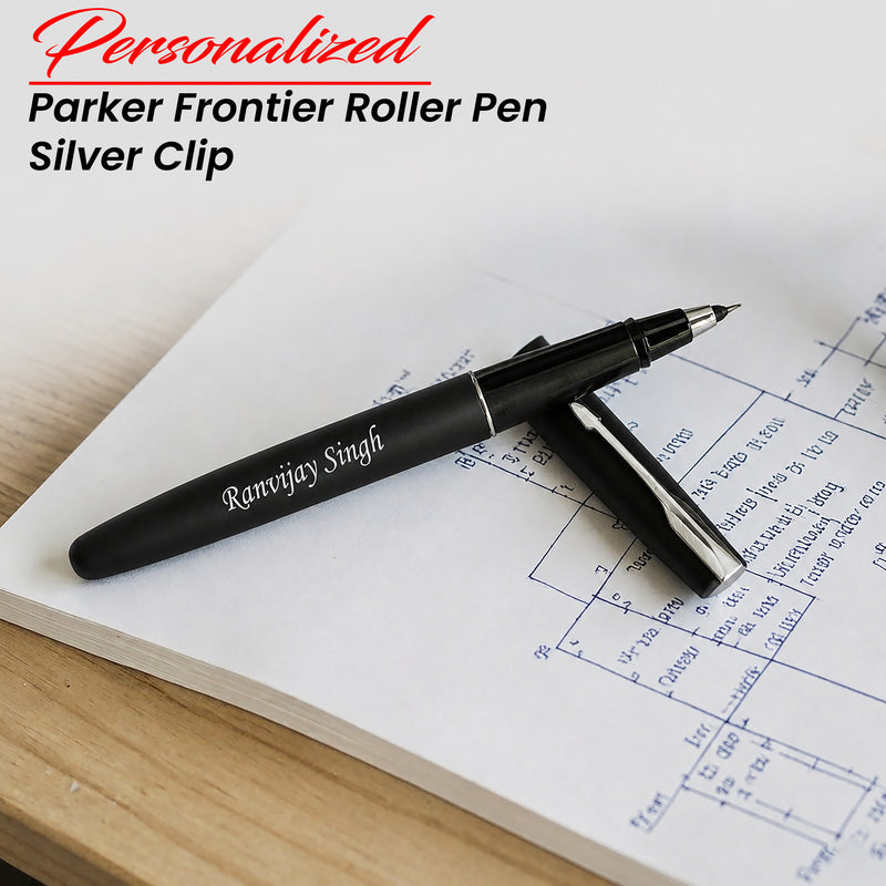 Customized Parker Roller Pen with Name Engraved.