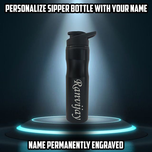 Personalized Sipper Water Bottle