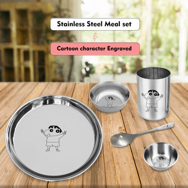 Kids Meal Set With Cartoon Character Design for Boys & Girls