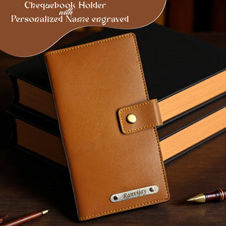 Customized Leather Cheque book Holders