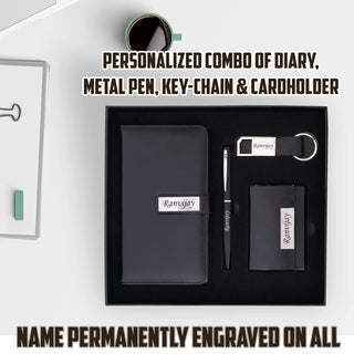 Personalized Pen,Key-Chain,Card Holder and Diary