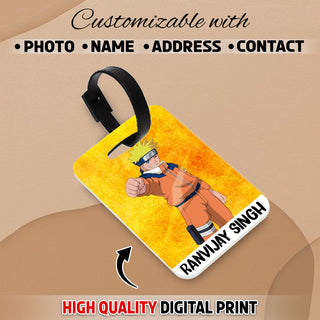 Personalized Printed Acrylic Luggage Tags- Personalize with Any Design, Name, or Quote.