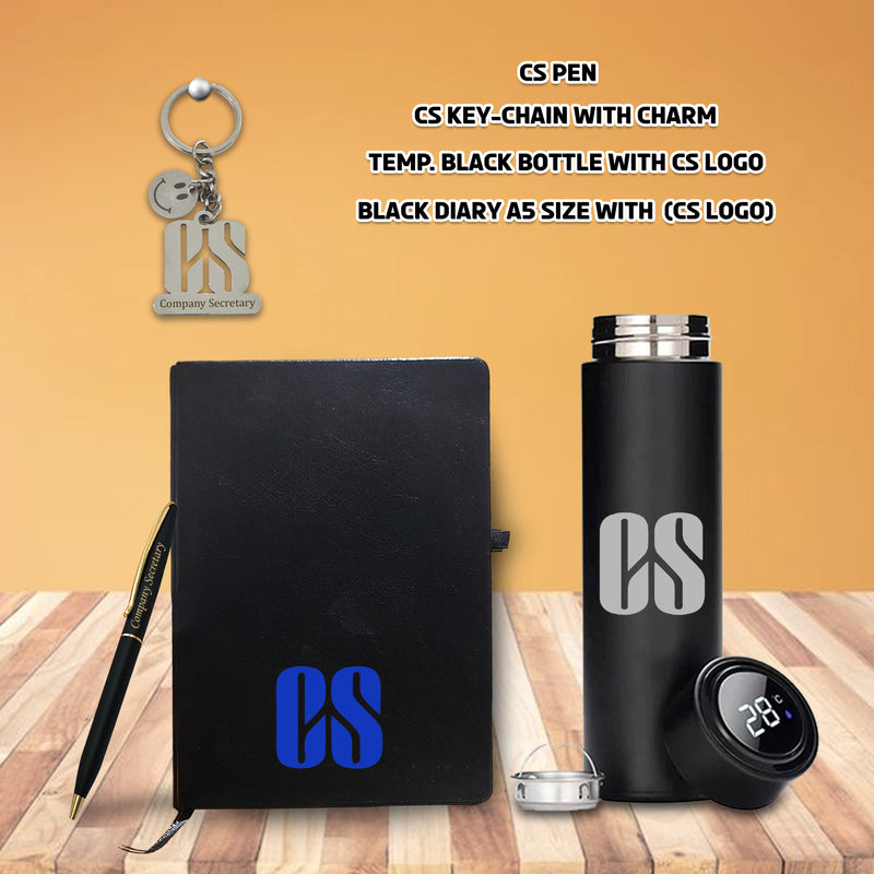 CS Combo - Keychain, Pen ,Bottle & Diary with CS Logo.