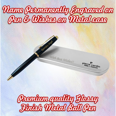 Customized Name Engraved Pen and Box.