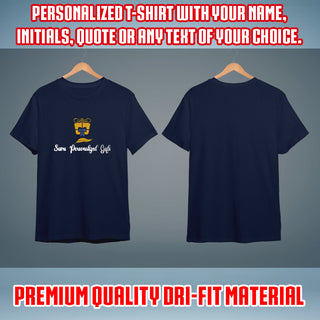 Personalized Round Neck T Shirt