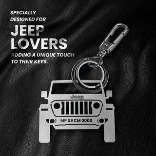 Personalized Stainless Steel Bike & Car Keychain with Name Engraved - Unique Gift for Birthdays for Car/Bike Lovers.