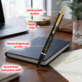 Personalized Parker Pen With Custom Name Engraved.