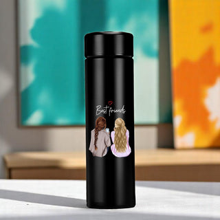 Black Temperature Bottle – Best Friend Design Printed.