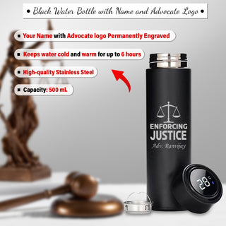 Custom Advocate Theme Combo - Temp Black Bottle & Coffee Mug
