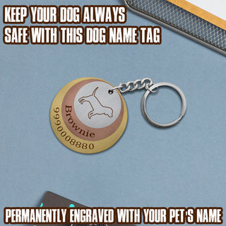 Custom Trinity Pet ID Tag.