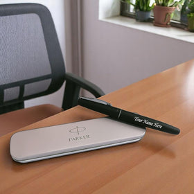 Custom Parker Roller Pen with Name Engraved.