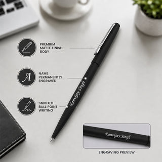 Customized Parker Ball Point Pen - Name Engraved