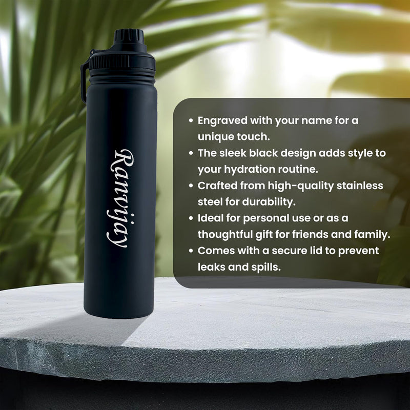 Customized Water Bottle with Name engraved (1000 ml)