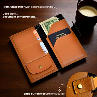 Customized Leather Cheque book Holders