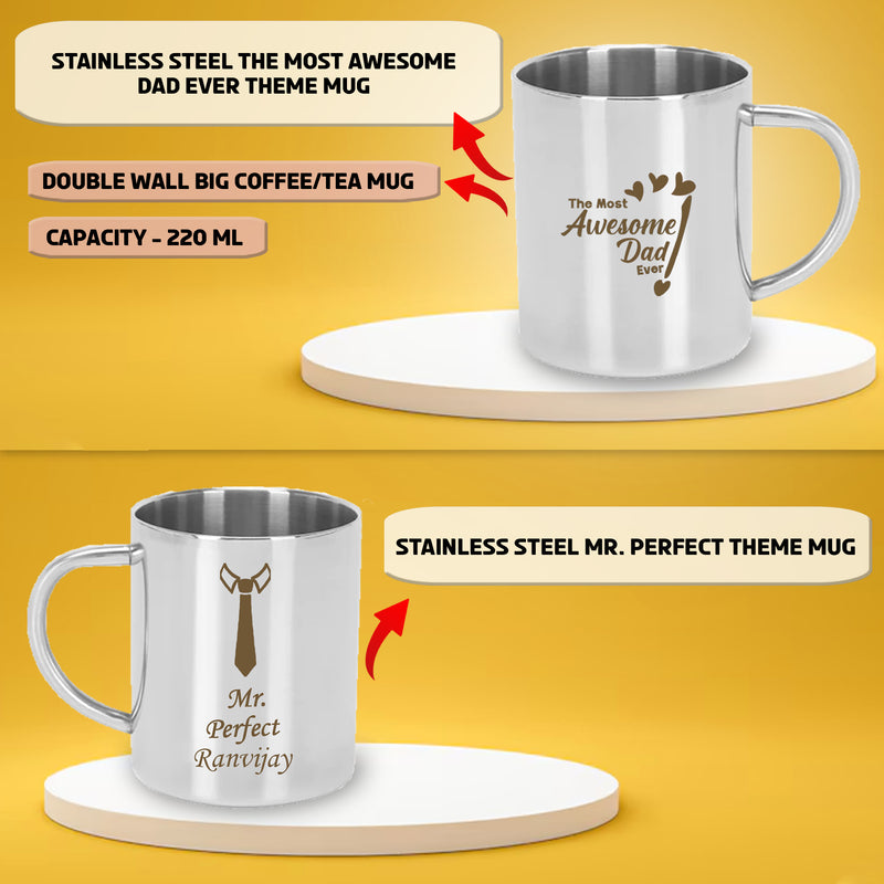 Custom Stainless Steel Mug – Father’s Day Gift.